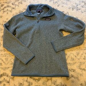 Patagonia Women’s Blue Zip-Up Sweater